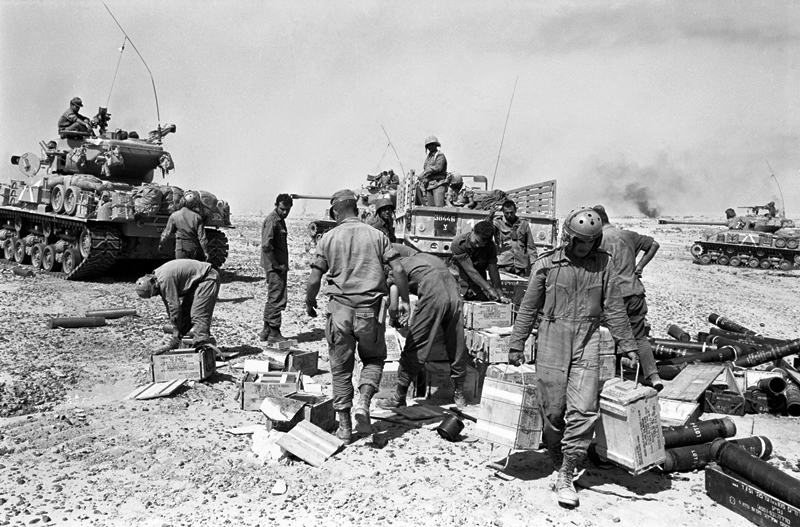 תמונה של מלחמת ששת הימים והלקחים והשיפורים אחריה במרכז תחמושת